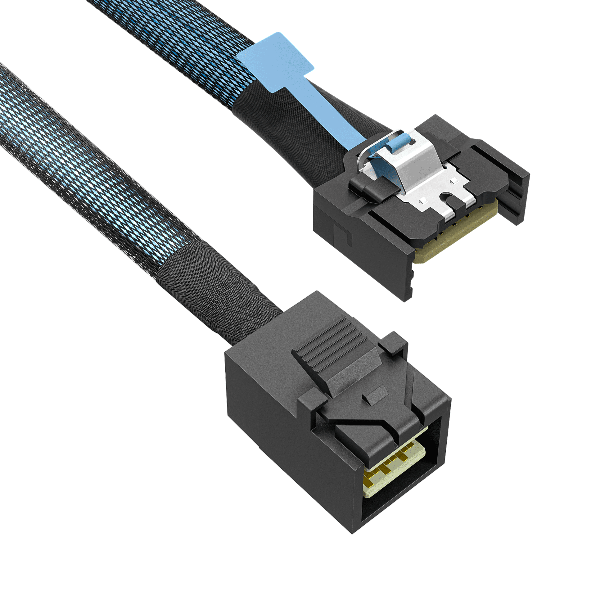 MCIO 4X 转 Mini SAS HD SFF-8643