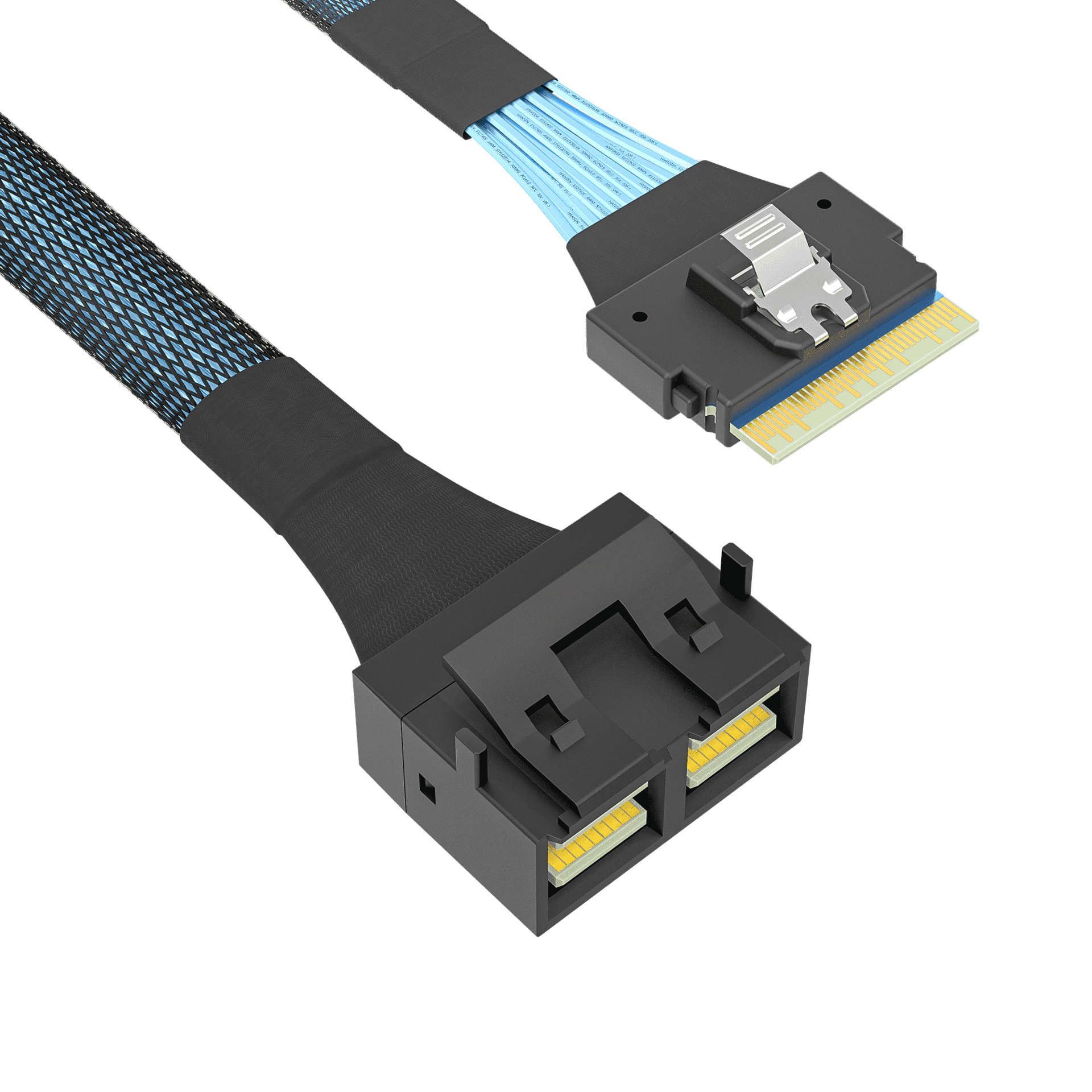 SlimSAS SFF-8654 8i转MiniSAS HD SFF-8643 8i