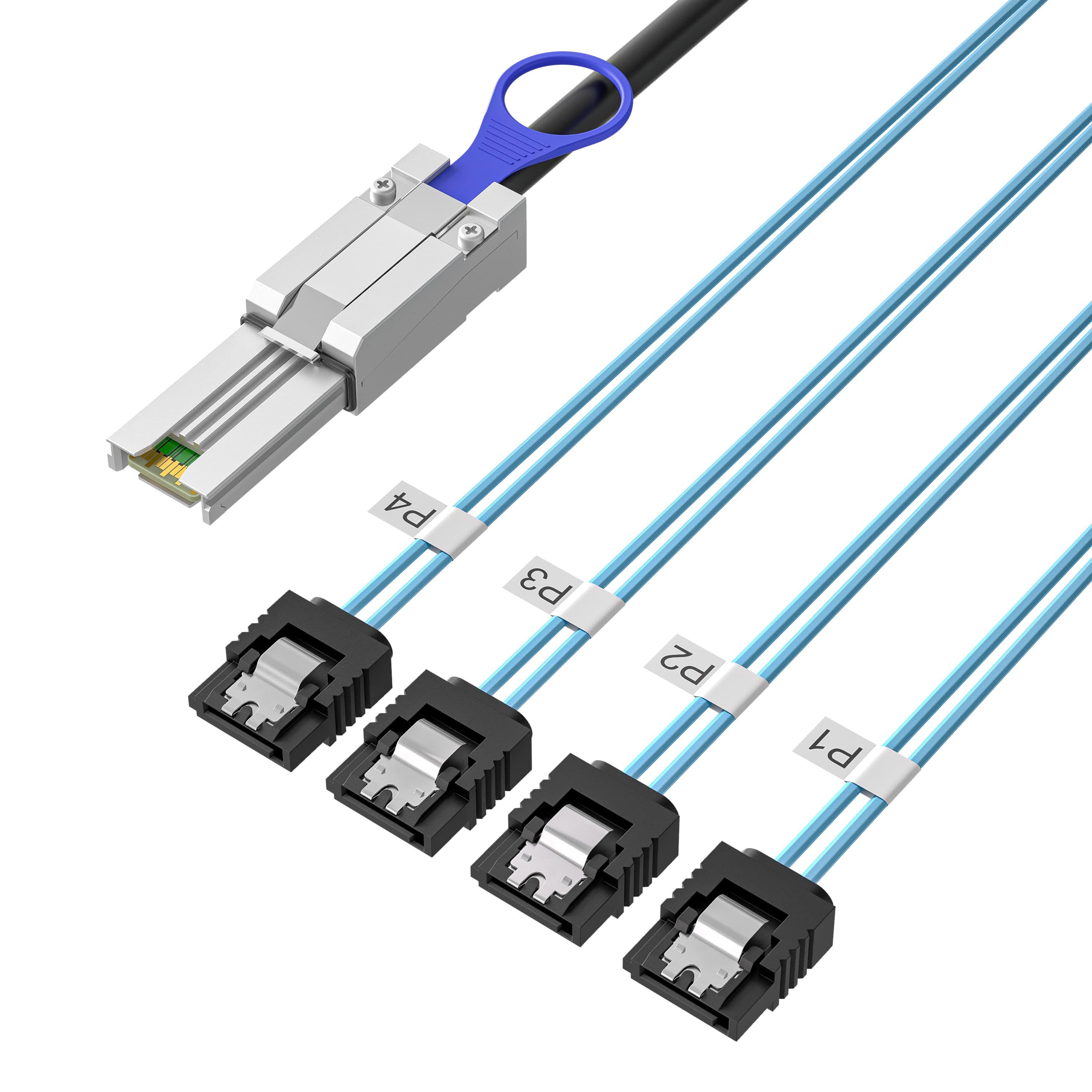 Mini SAS SFF-8088 转 4*sata
