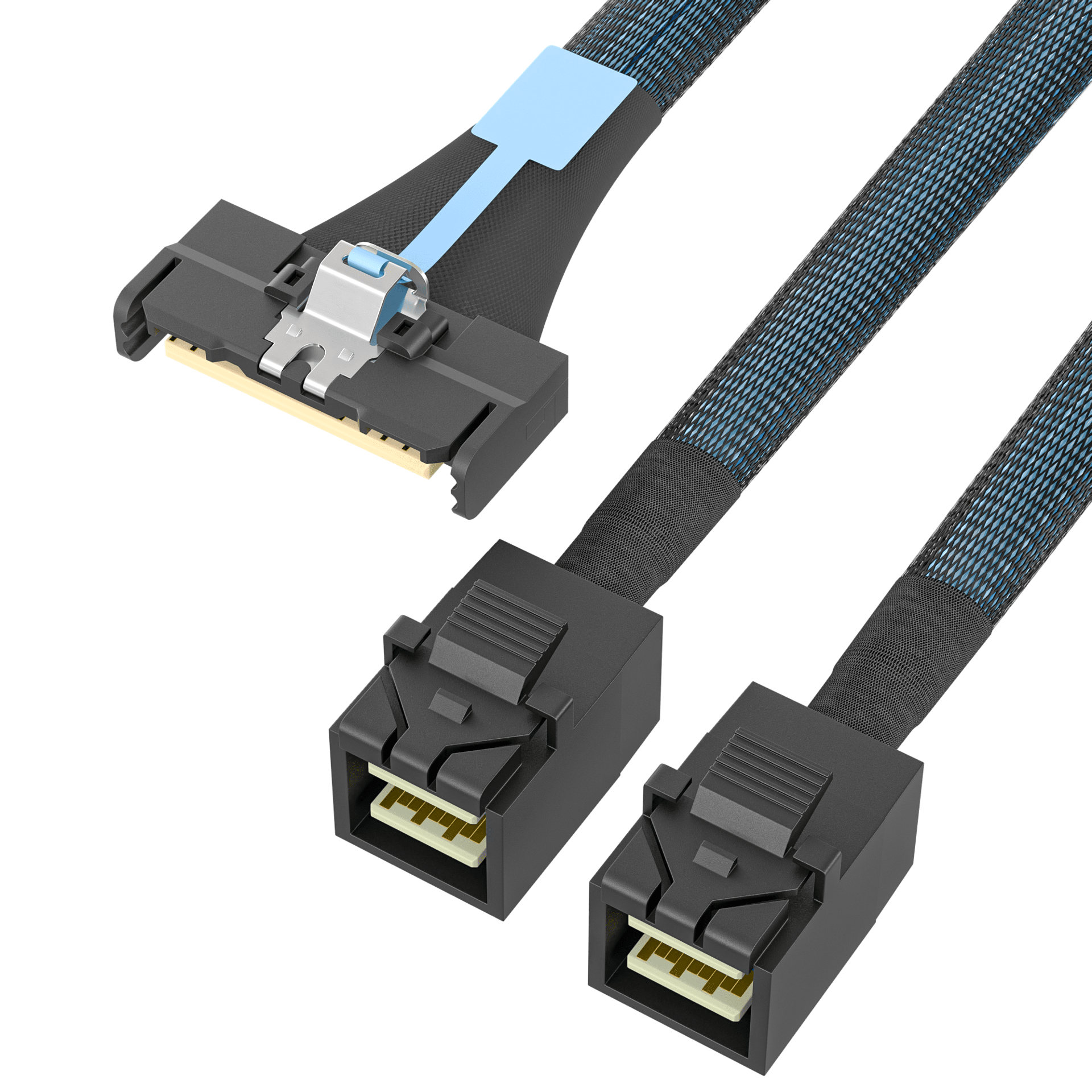 MCIO 8X 转 2*Mini SAS HD SFF-8643