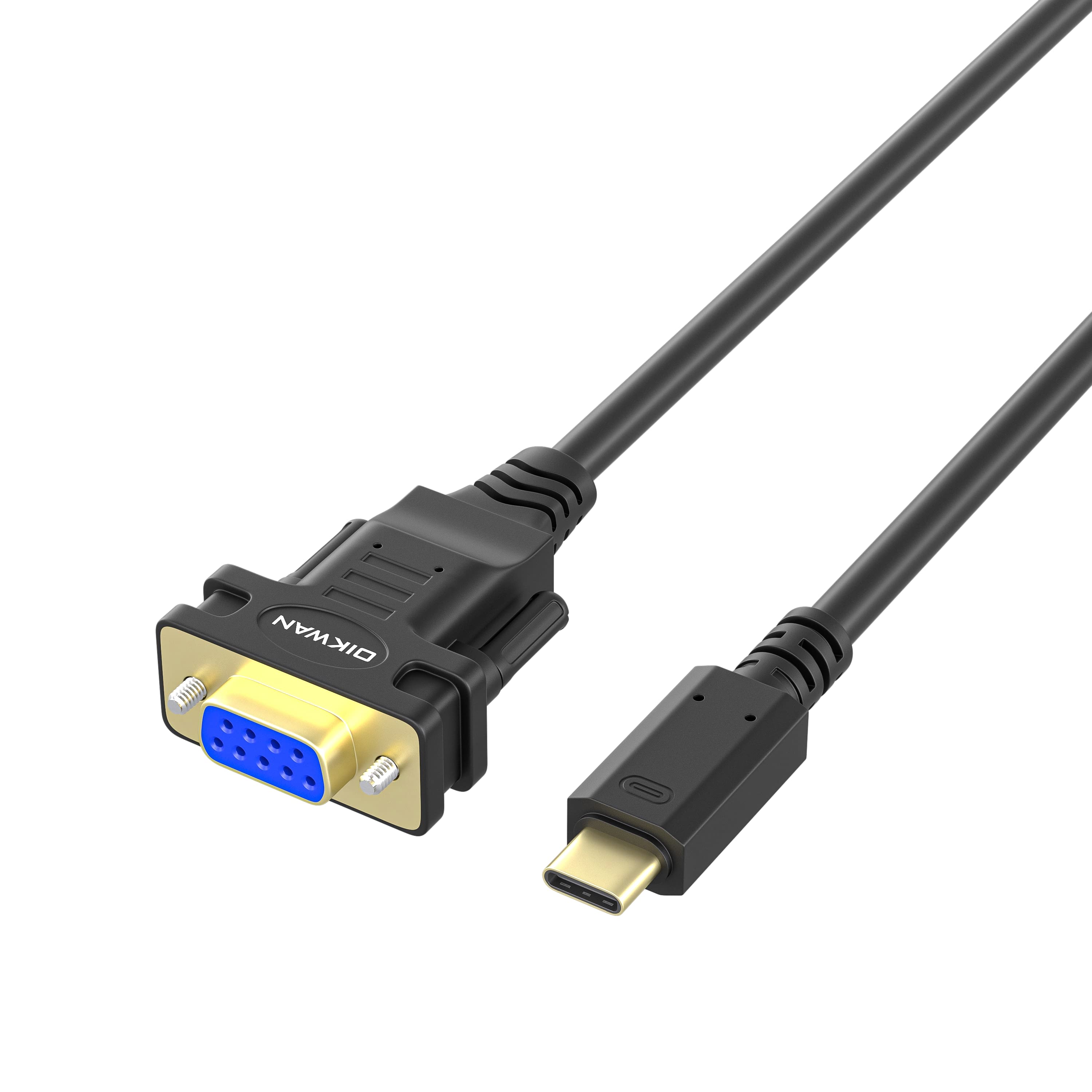 USB-C转DB9 母头 RS232串口线